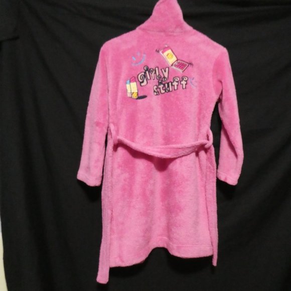 JOE BOXER, youth small, pink bath robe / house coat - Picture 2 of 16